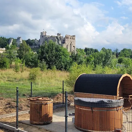 Na Jurze Jacuzzi Sauna Beczka Gospodarstwo wiejskie Ogrodzieniec