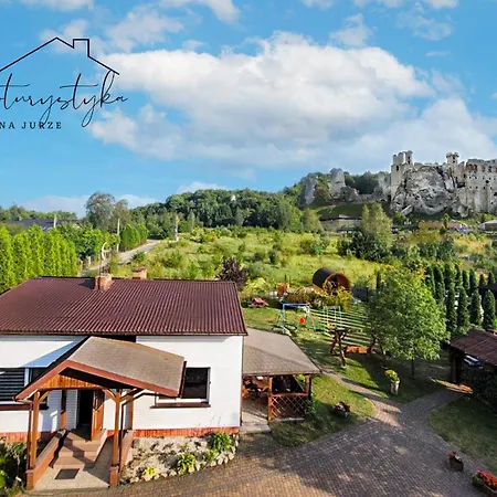 Agroturystyka Na Jurze Apartamenty Z Widokiem Na Zamek Jacuzzi Sauna Beczka