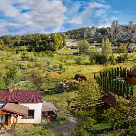 Na Jurze Z Widokiem Na Zamek Jacuzzi Sauna Beczka Wypozyczalnia Rowerow Elektrycznych Basen Landhuis