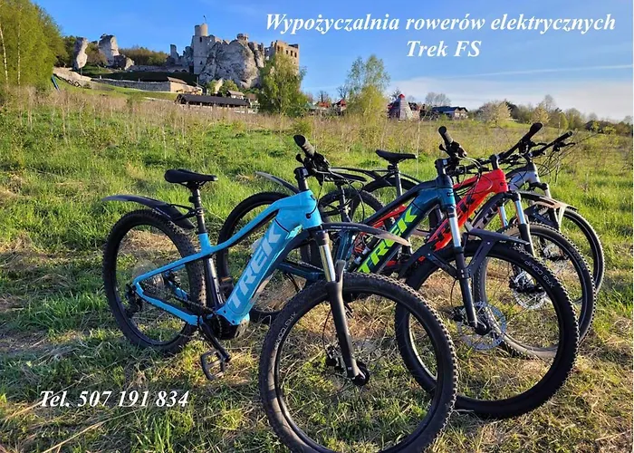 Agroturystyka Na Jurze Apartamenty Z Widokiem Na Zamek Jacuzzi Sauna Beczka Wypozyczalnia Rowerow Elektrycznych Ogrodzieniec