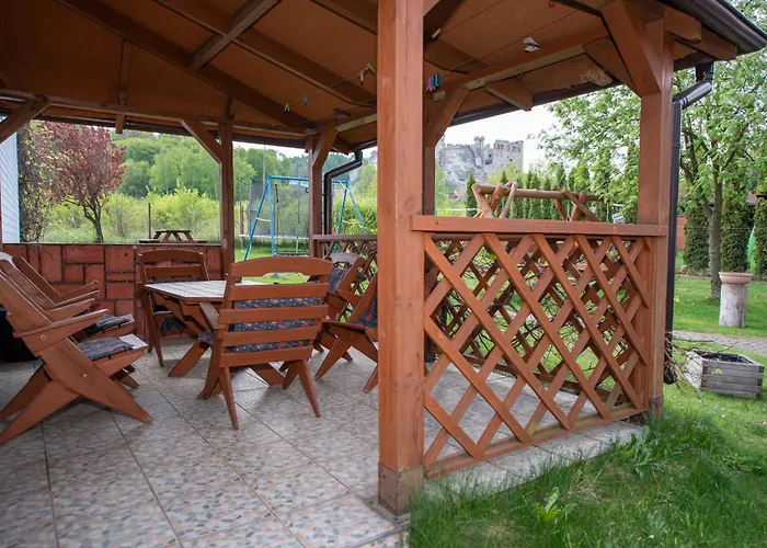 Agroturystyka Na Jurze Apartamenty Z Widokiem Na Zamek Jacuzzi Sauna Beczka Country house *