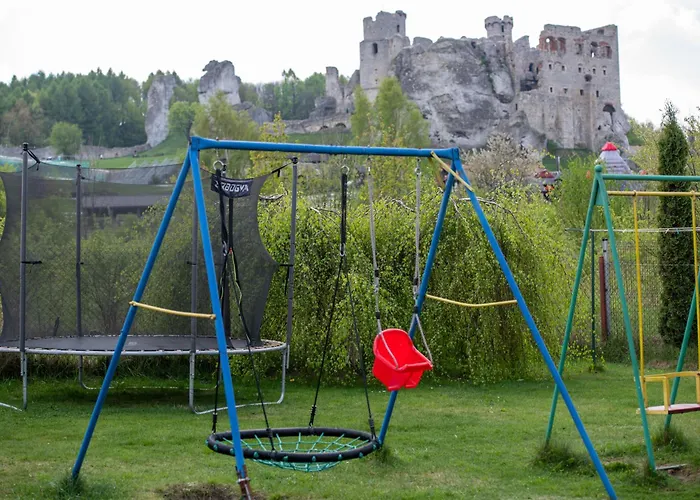 Na Jurze Jacuzzi Sauna Beczka Gospodarstwo wiejskie Ogrodzieniec