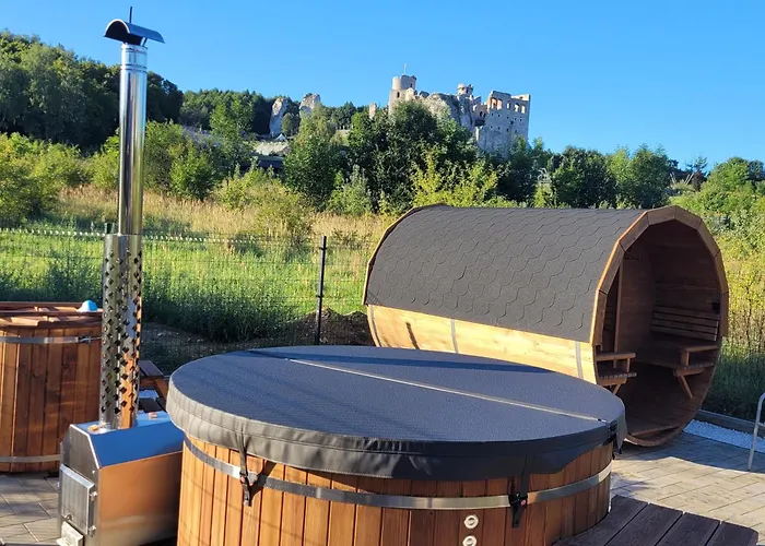 Na Jurze Jacuzzi Sauna Beczka Gospodarstwo wiejskie