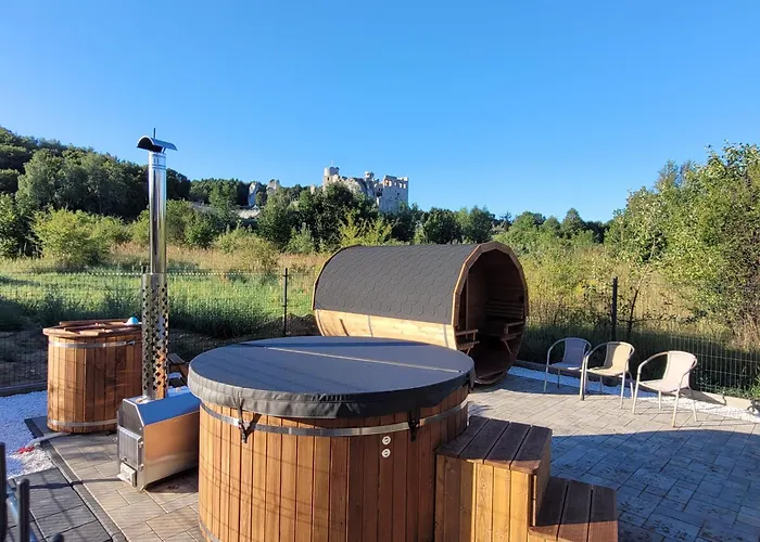 Gospodarstwo wiejskie Na Jurze Jacuzzi Sauna Beczka