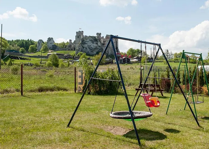 בית כפרי Na Jurze Z Widokiem Na Zamek Jacuzzi Sauna Beczka