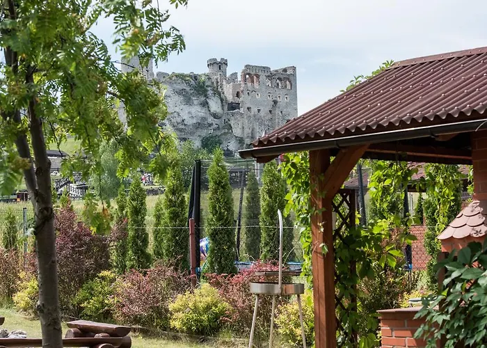 Na Jurze Z Widokiem Na Zamek Jacuzzi Sauna Beczka