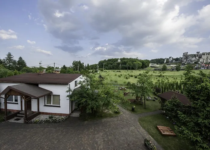 Na Jurze Z Widokiem Na Zamek Jacuzzi Sauna Beczka