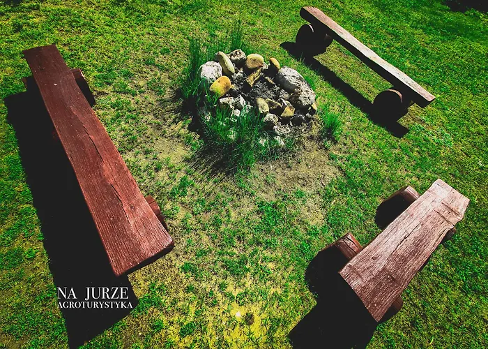 Na Jurze Z Widokiem Na Zamek Jacuzzi Sauna Beczka * אוגרודז'ינייץ