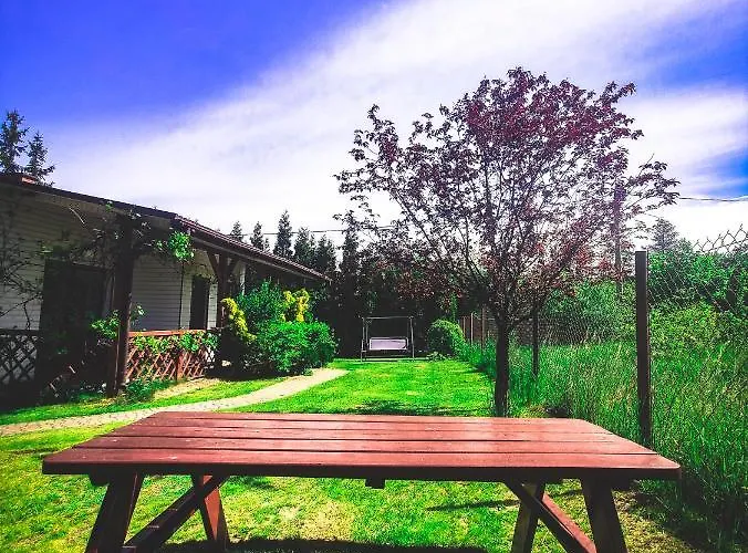 Na Jurze Z Widokiem Na Zamek Jacuzzi Sauna Beczka אוגרודז'ינייץ