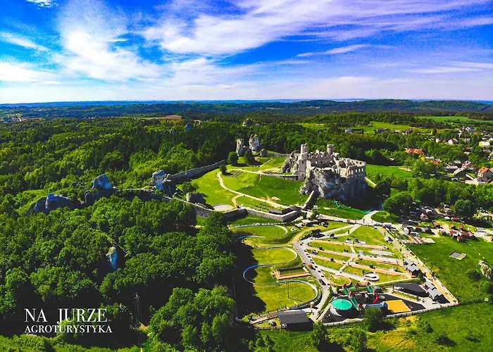 Agroturystyka Na Jurze Apartamenty Z Widokiem Na Zamek Jacuzzi Sauna Beczka Wypozyczalnia Rowerow Elektrycznych